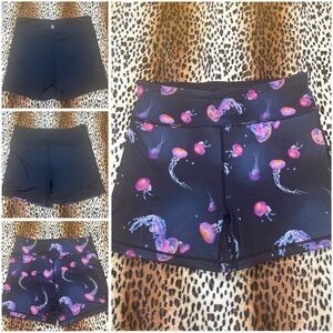 Sweaty Betty Reversible Shorts with Jellyfish Print